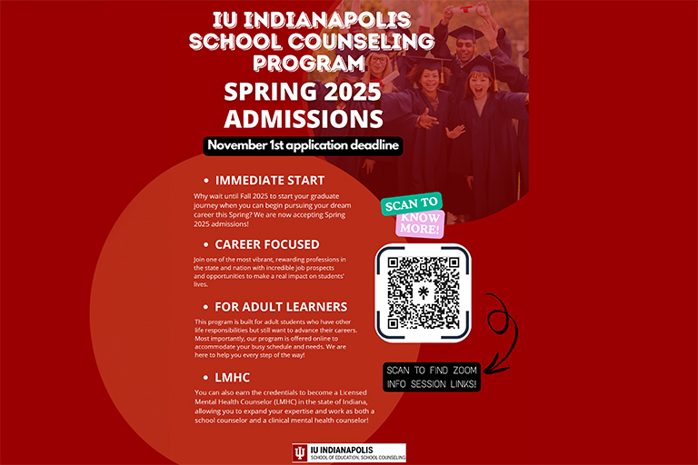 School Counseling Program Spring 2025 Admissions