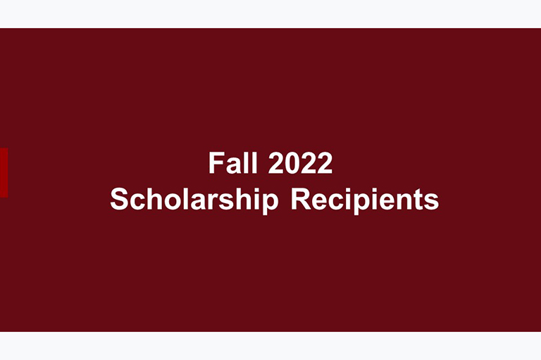 Scholarship Slide