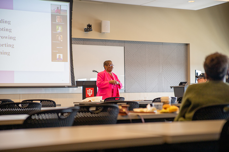 Dr. Linda Tillman discussing, "The Impact of Anti-Blackness on Education"